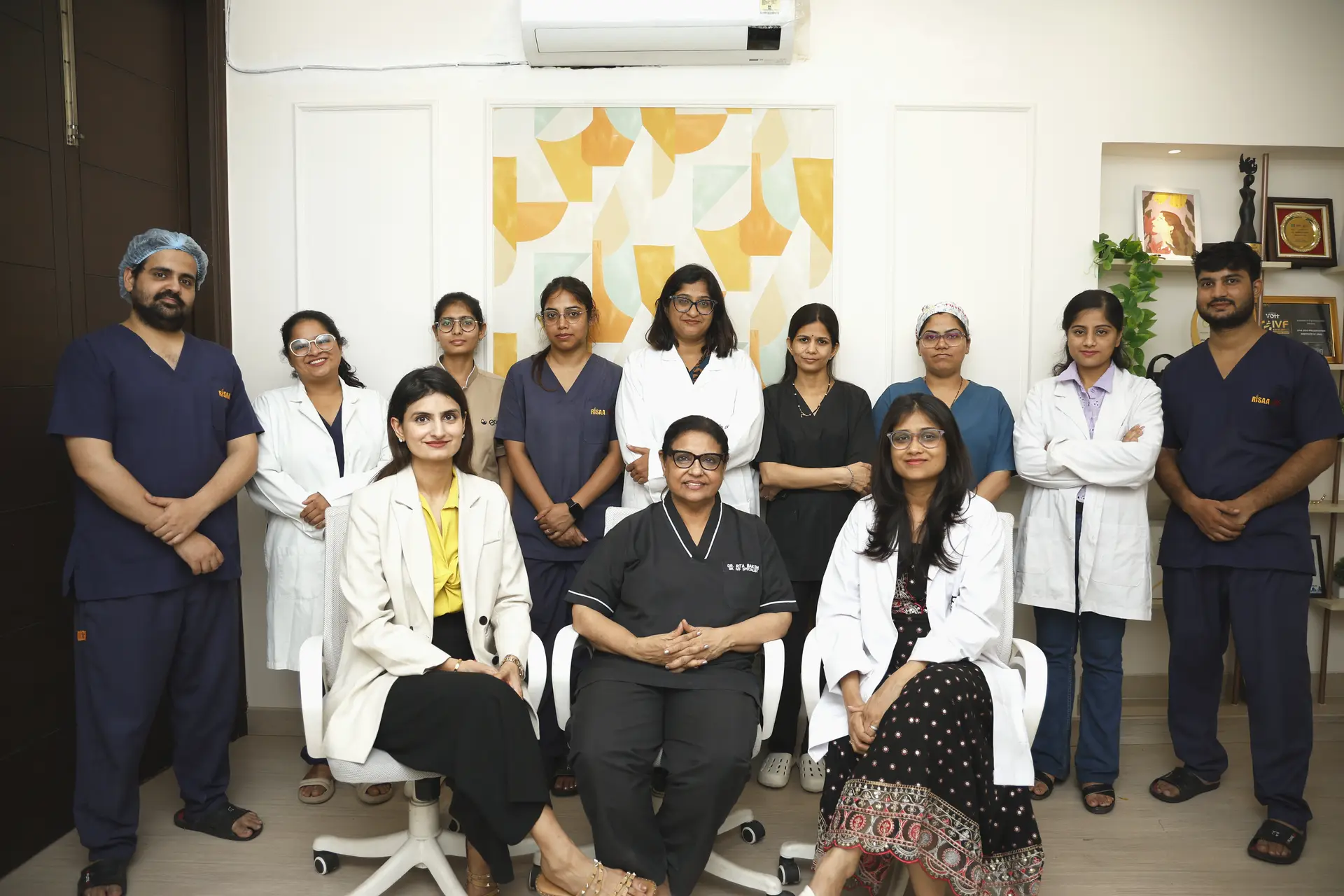 The EPIA specialist team together in the Green Park clinic